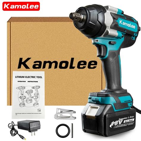 Kamolee Tool 1800Nm High Torque Brushless 1 2 Impact Wrench DTW700 1