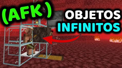 GRANJA De PIGLINS AFK TRADEOS OBJETOS INFINITOS En Minecraft 1 19