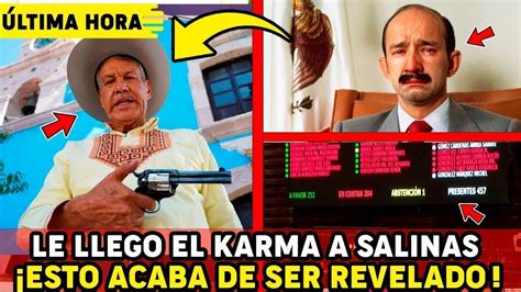 Le Sali Caro Esto Acaba De Pasar A Salinas De Gortari En Espa A Y