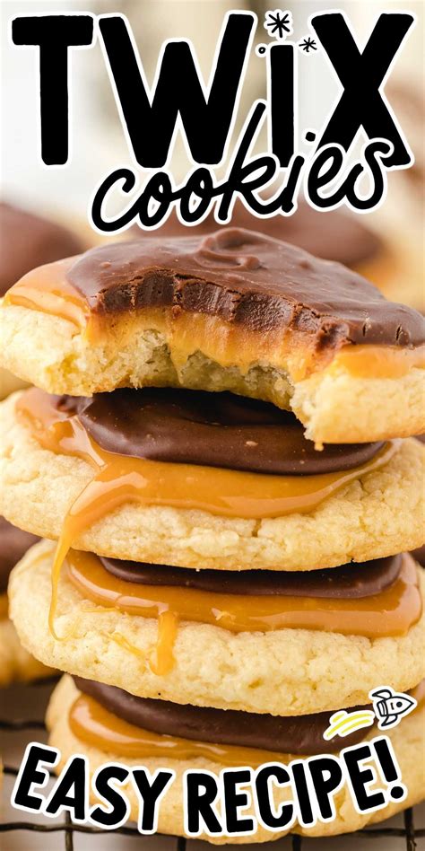 Twix Cookies Kekse Backen Rezept Amerikanisches Essen Rezepte