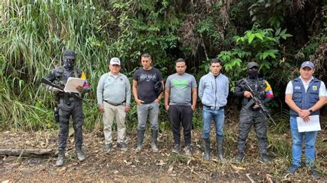 Los Tres Policías Retenidos Por Las Disidencias De Las Farc En Tibú