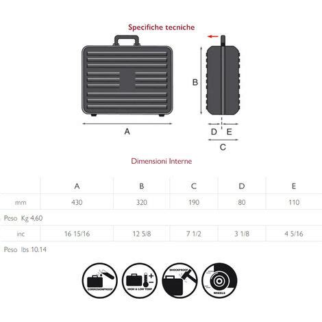 GT Line BOXER WH PEL Valigia Trolley Porta Utensili