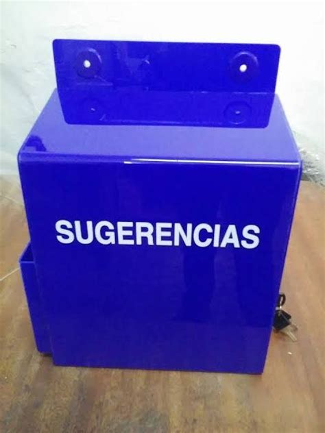 Venta Buzon Sugerencias Acrilico En Stock