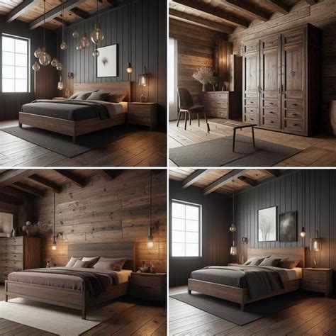 9 Dark Wood Bedroom Ideas: A Journey Into Enchantment » HomeQly.com