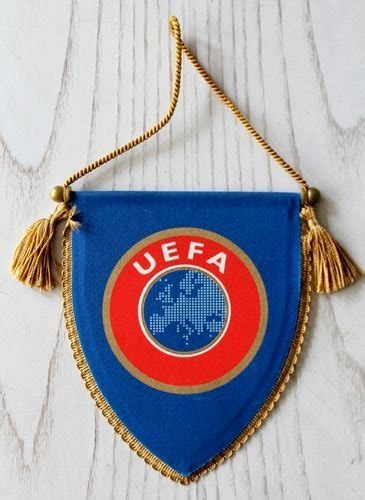 UEFA Pennant Official Product Pennants Football Federations