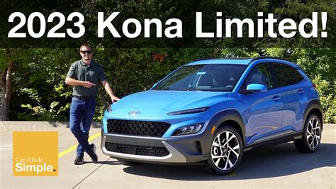 2023 Hyundai Kona Limited Awd Feature Packed Subcompact Suv Youtube