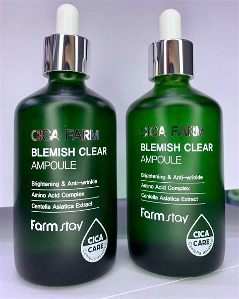 Сыворотка для лица FarmStay Cica Farm Blemish Clear Ampoule Ампульная с ...
