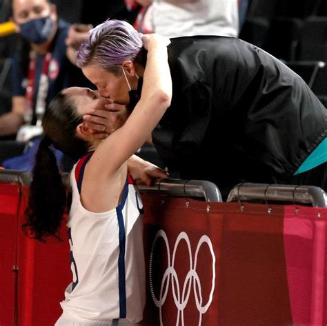 Sue Bird And Megan Rapinoe After Sue Win Her Gold Medal Megan Rapinoe