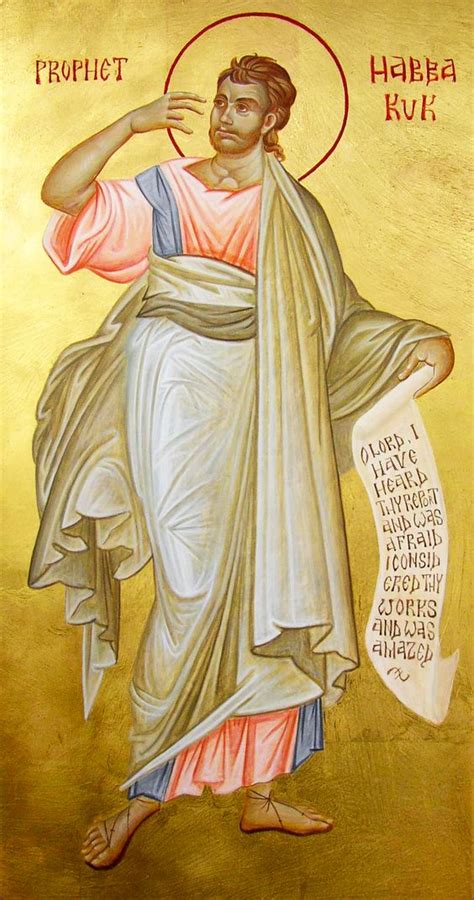 Prophet Habakkuk Icon