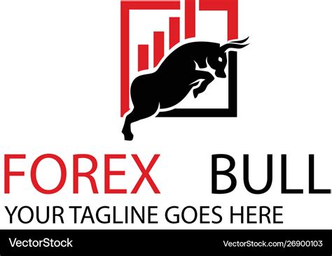 Forex bull Royalty Free Vector Image - VectorStock