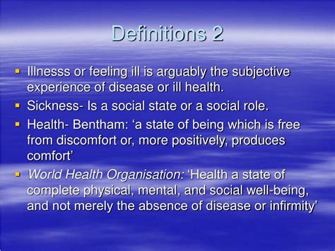 PPT - Sociology of Health and Illness PowerPoint Presentation, free download - ID:431846