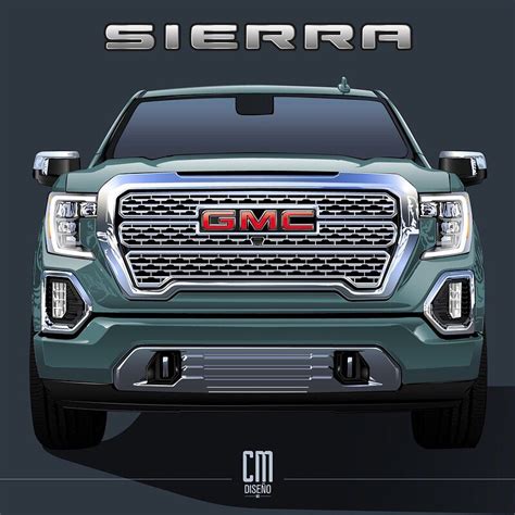 Gmc Sierra Vector Art By Christian J Márquez Emblema De Ford