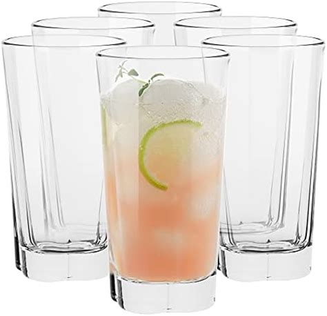 Trend For Home Set Da Pezzi Bicchieri Acqua Vetro Tumbler Alto