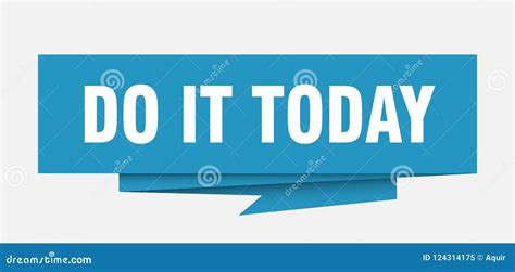 today stock vector illustration  seal blue