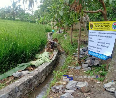 Pemdes Bangbayang Realisasikan DD Tahap III Untuk Pembangunan Saluran