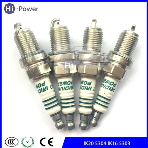 4pcs IK20 5304 IK16 5303 Car Iridium Spark Plugs In Japan For Toyota