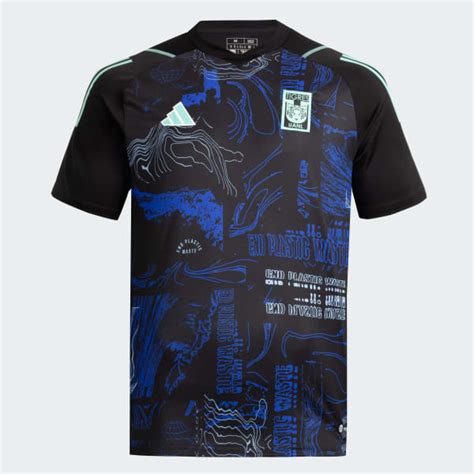 adidas Jersey Tigres UANL edición Día de la Tierra Negro adidas Mexico