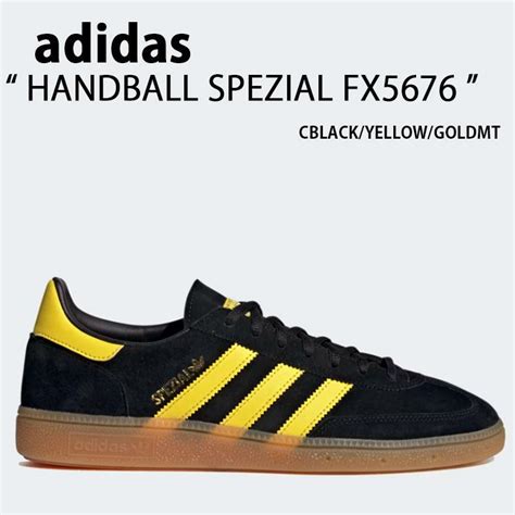 Adidas Originals Handball Spezial Black Yellow Gum