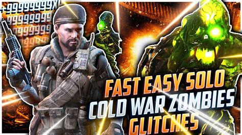 Cold War Zombie Glitches Fast Easy Solo Unlimited XP Cold War Glitches