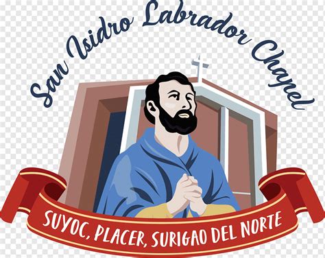 Cinta Logo De San Isidro Labrador Hombre Rezando Png Pngwing