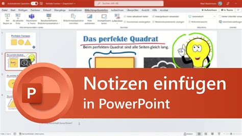 Notizen Einf Gen In Powerpoint Einfach Erkl Rt Anleitung Youtube