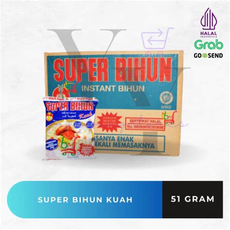 Jual Dus Isi Bungkus Super Bihun Kuah Gram Jakarta Utara