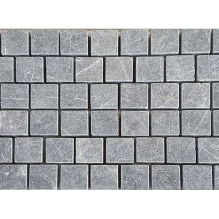 Pietra Grey Tumbled Brick Pattern Cobblestone Limestone Size X X