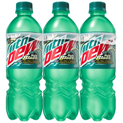 Mtn Dew Livewire Soda 20 Fl Oz Bottle