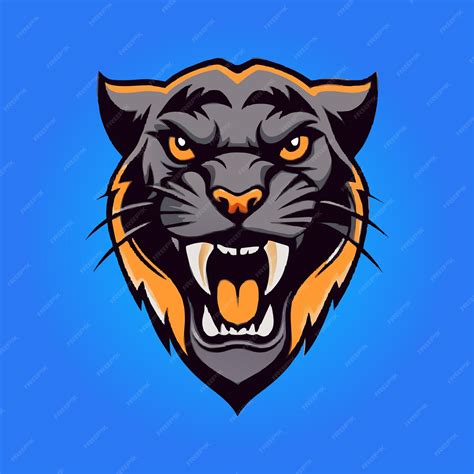 Premium Vector Panther Mascot Logo Design Panther Vector Illustration