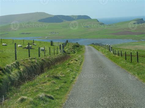 the shetland islands in scotland 8114361 Stock Photo at Vecteezy