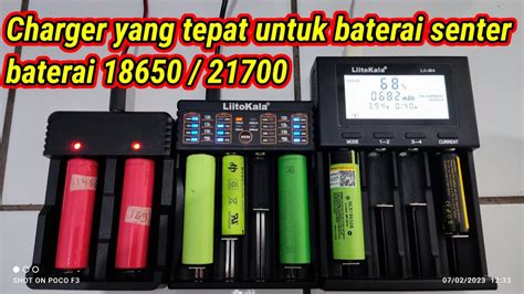 Charger Baterai Untuk Senter Dan Vape Youtube