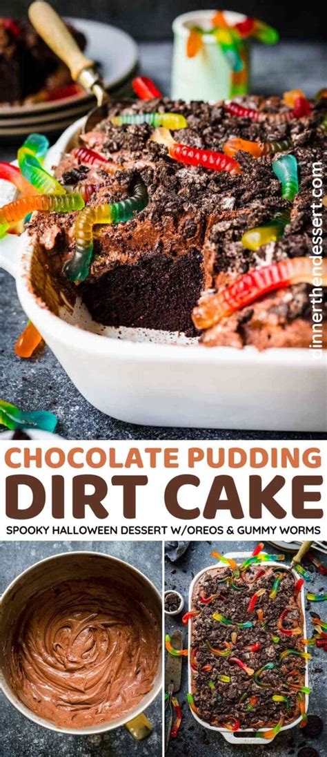 Chocolate Pudding Dirt Cake Recipe Dinner Then Dessert