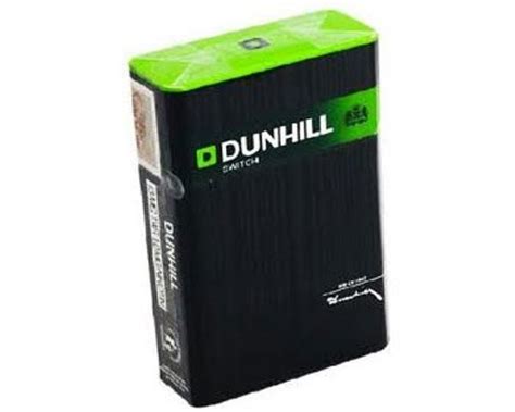 CIGARETTES SWITCH 10x20's *DUNHILL AFRICAN MARKETING (PTY) LTD