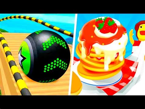 Going Balls Pancake Run Giant Rush All Level Gameplay Android Ios