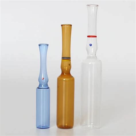 Ml Borosilicate Clear Amber Pharmaceutical Glass Injection Ampoule