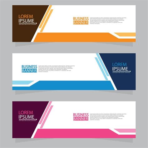 Banner templates design.modern banner. 48069393 Vector Art at Vecteezy