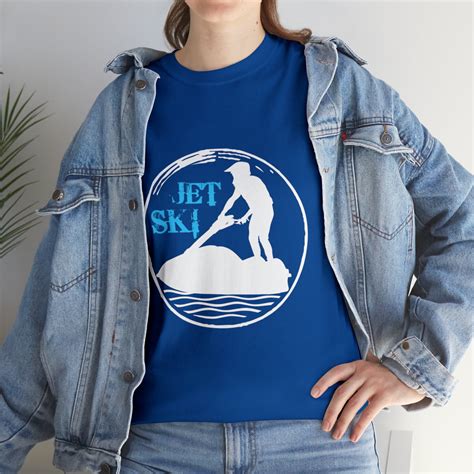 Stand Up Jet Ski Retro Silhouette T Shirt