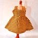 Authentic Antique 1930s Bleuette Doll Checked Wool Dress From Billyboy