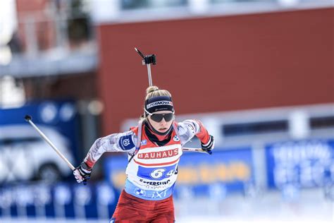 Anna Gandler AUT Bildergalerie Biathlon BMW IBU Weltcup Oestersund