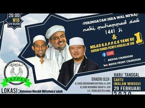 Tabligh Akbar Sekaligus Tasyakuran Milad B A P P E R Ke 1 Serang Baru