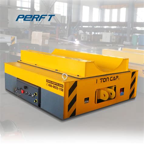 Steel Motorized Coil Transfer Trolley Perfte Transfer Cart