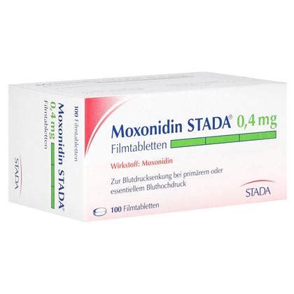 Moxonidin Stada Mg Filmtabletten St St Online Kaufen