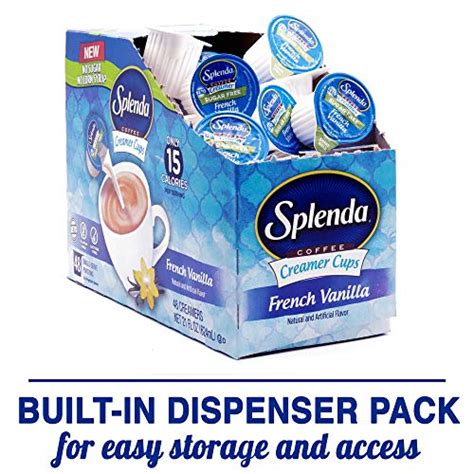 Splenda Sugar Freelow Caloriesingle Serve Coffee Creamer Cups French