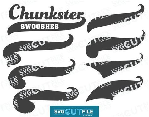 Swoosh Svg Baseball Swish Svg Underline Svg Swashes Underline