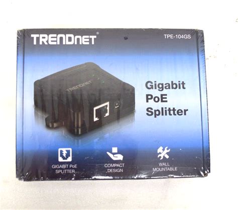 TRENDnet TPE 104GS GIGABIT PoE SPLITTER Other Consumer Electronics