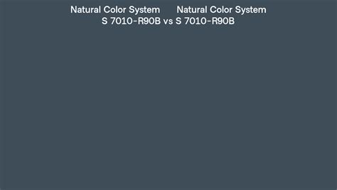 Natural Color System S 7010 R90b Vs S 7010 R90b Side By Side Comparison