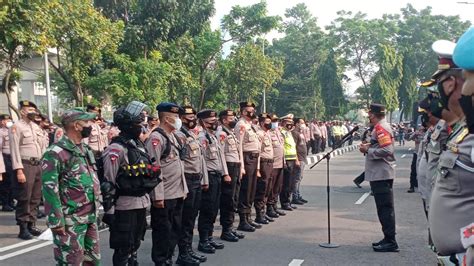 Tni Polri Jaga Ketat Gedung Kpk Jelang Pelantikan Pegawai Jadi Asn