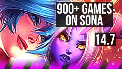 Sona And Zeri Vs Soraka And Smolder Sup 3 1 17 900 Games Kr Master 14 7 Youtube