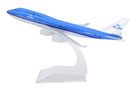 Buy TANG DYNASTY(TM) 1:400 16cm Boeing B747-400 KLM Metal Airplane Model Plane Toy Plane Model ...