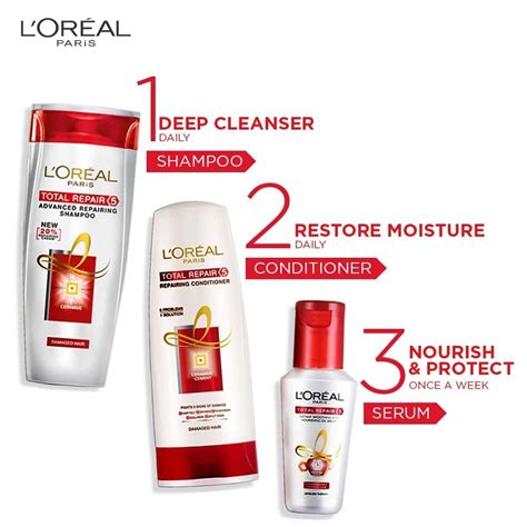 Buy L Oreal Paris Total Repair Shampoo Bottle Of Ml Online At